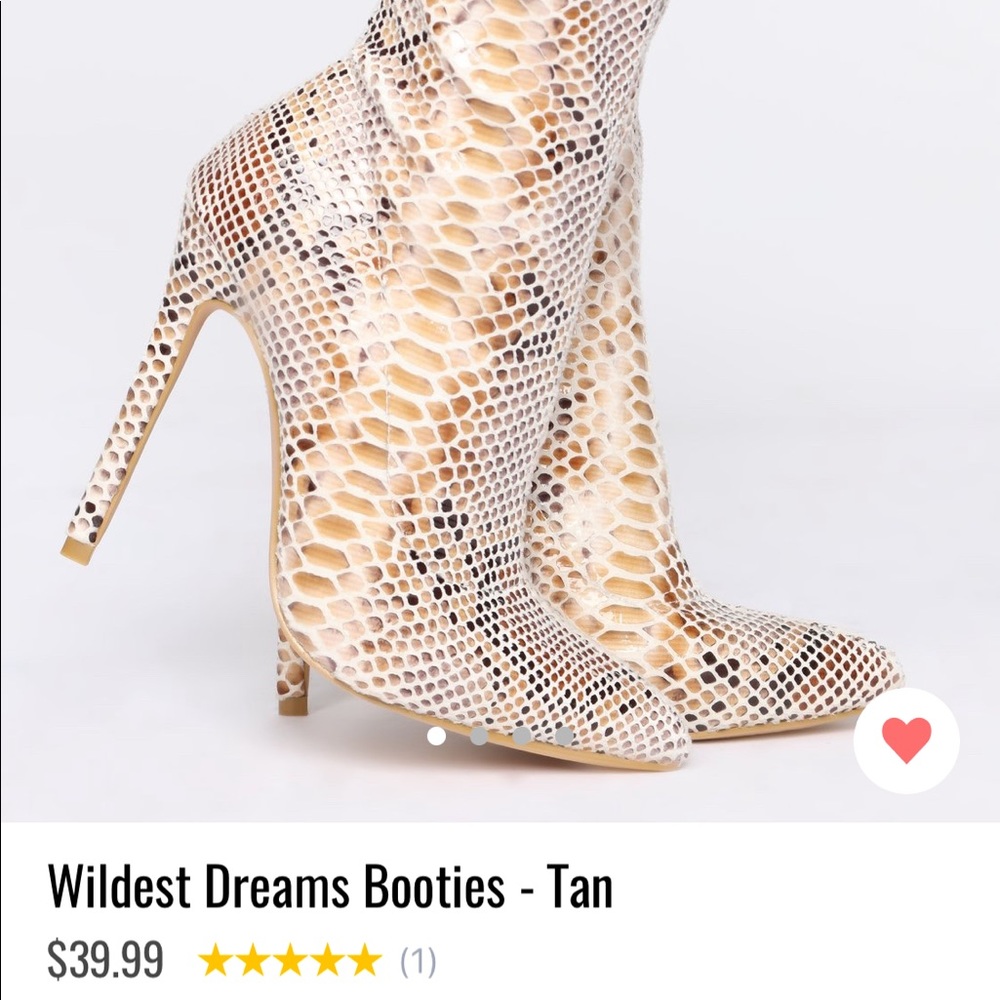 Wildest dreams booties